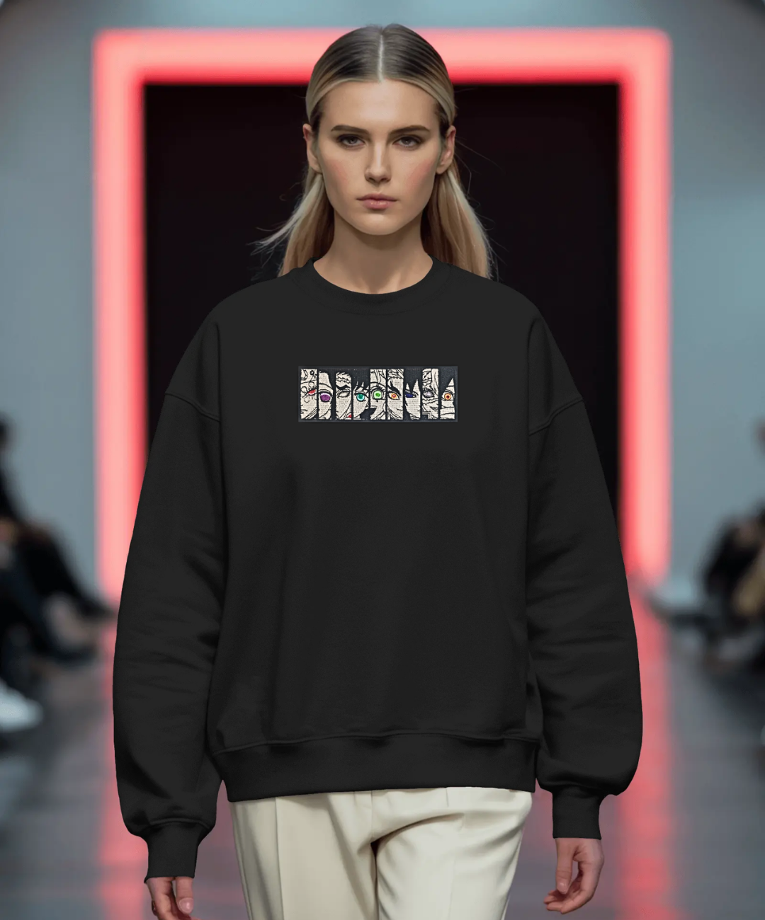 Felpa premium con ricamo "I 9 pilastri"