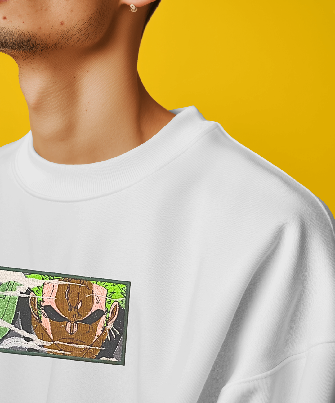 Felpa premium con ricamo "Zoro"