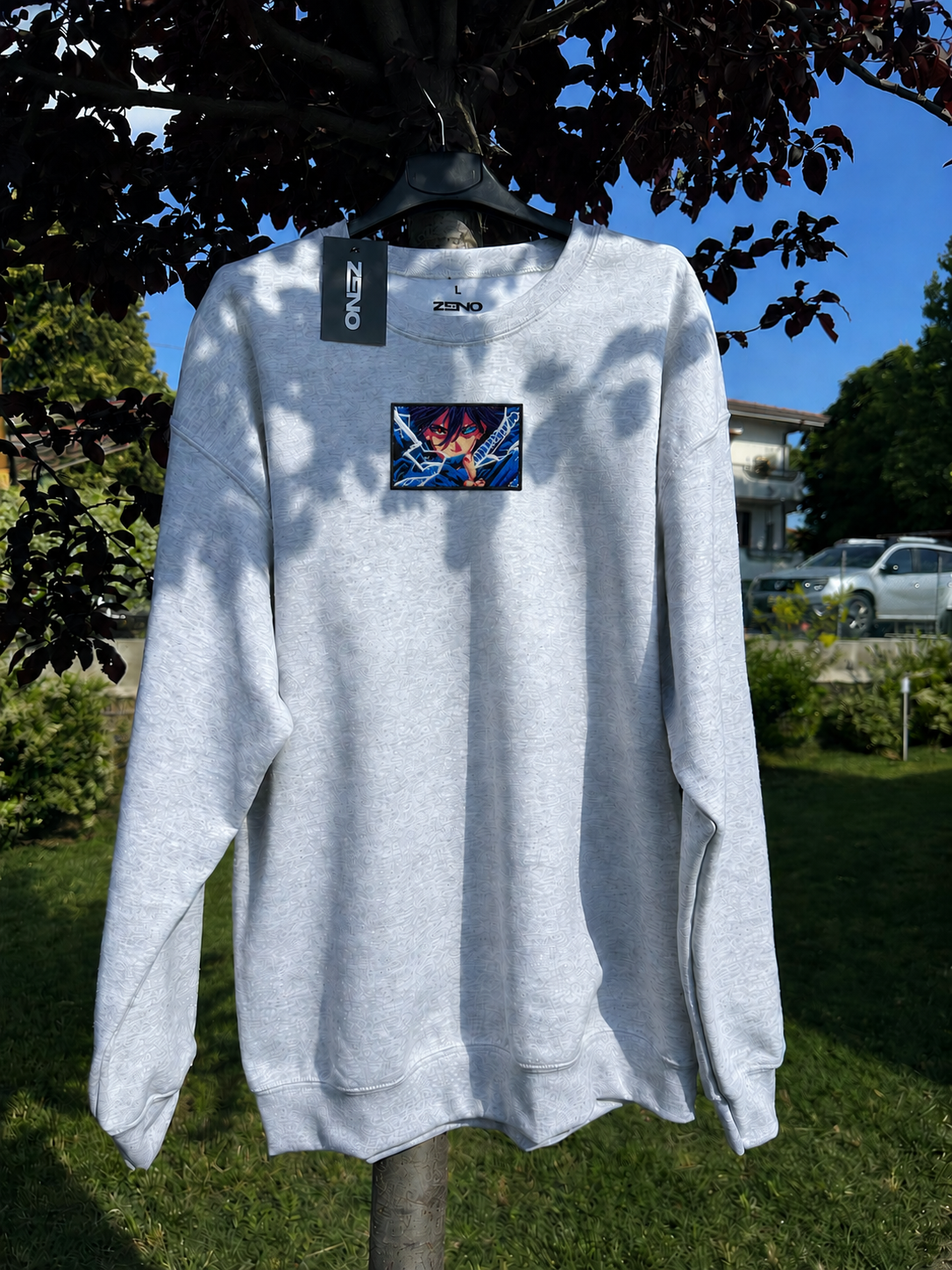 Felpa premium con ricamo "Sasuke"