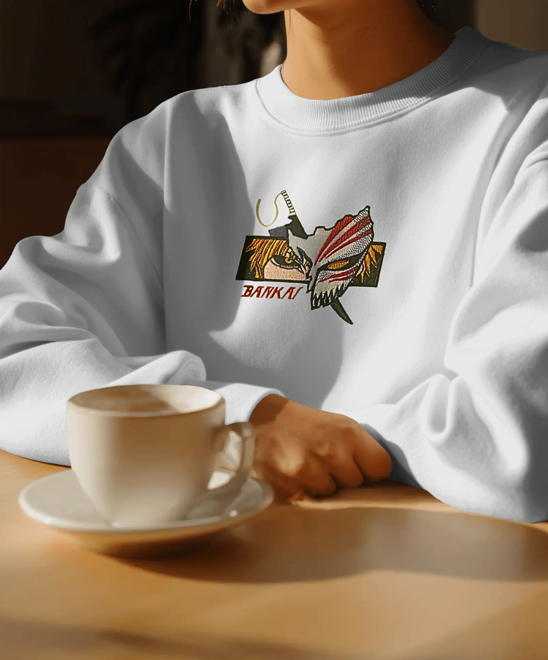 Felpa Premium con ricamo  "Ichigo"