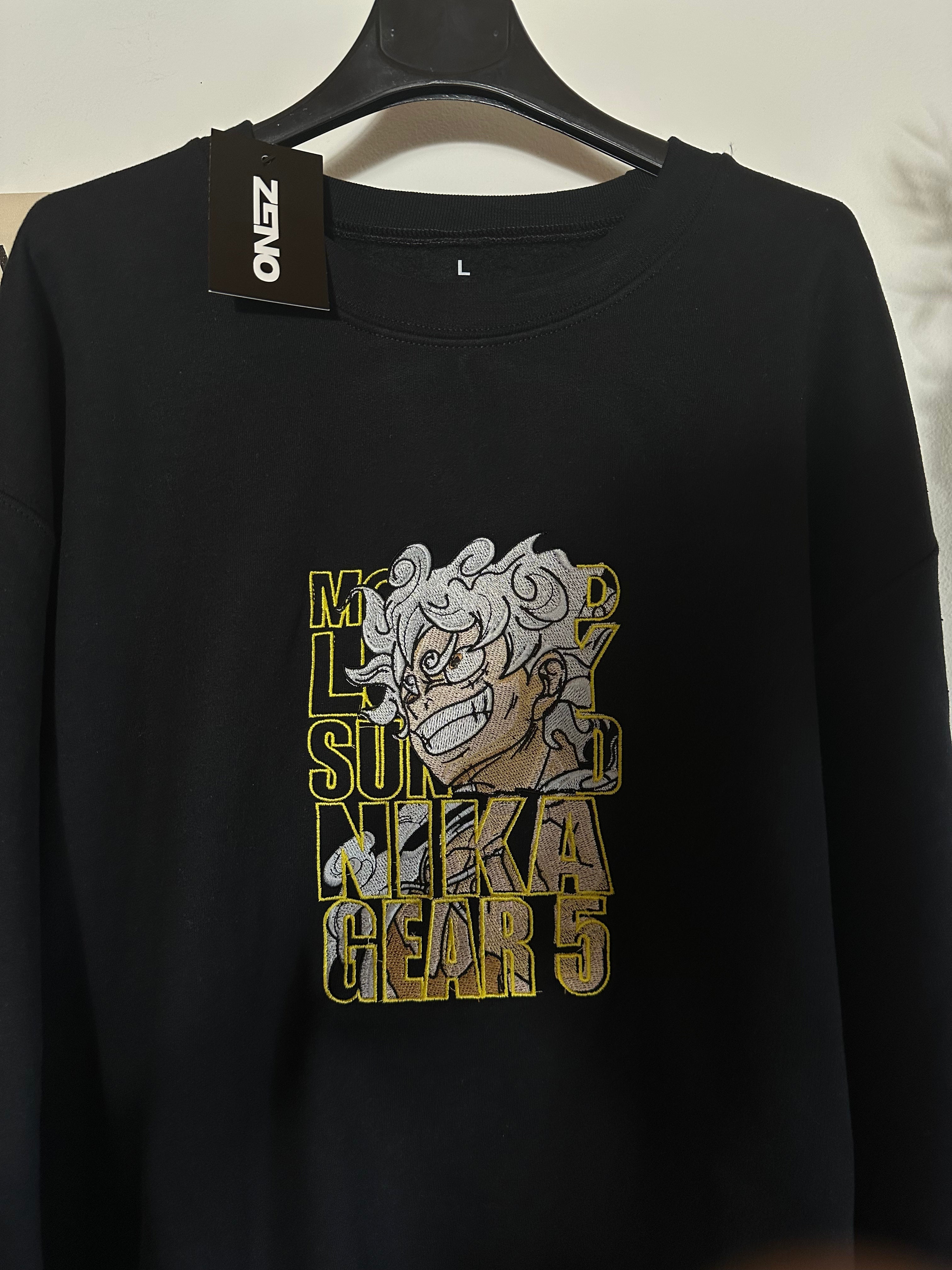 Felpa Premium con ricamo "Luffy Gear"
