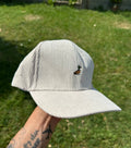 Cappello Minimal - a Coste con ricamo "Papera"