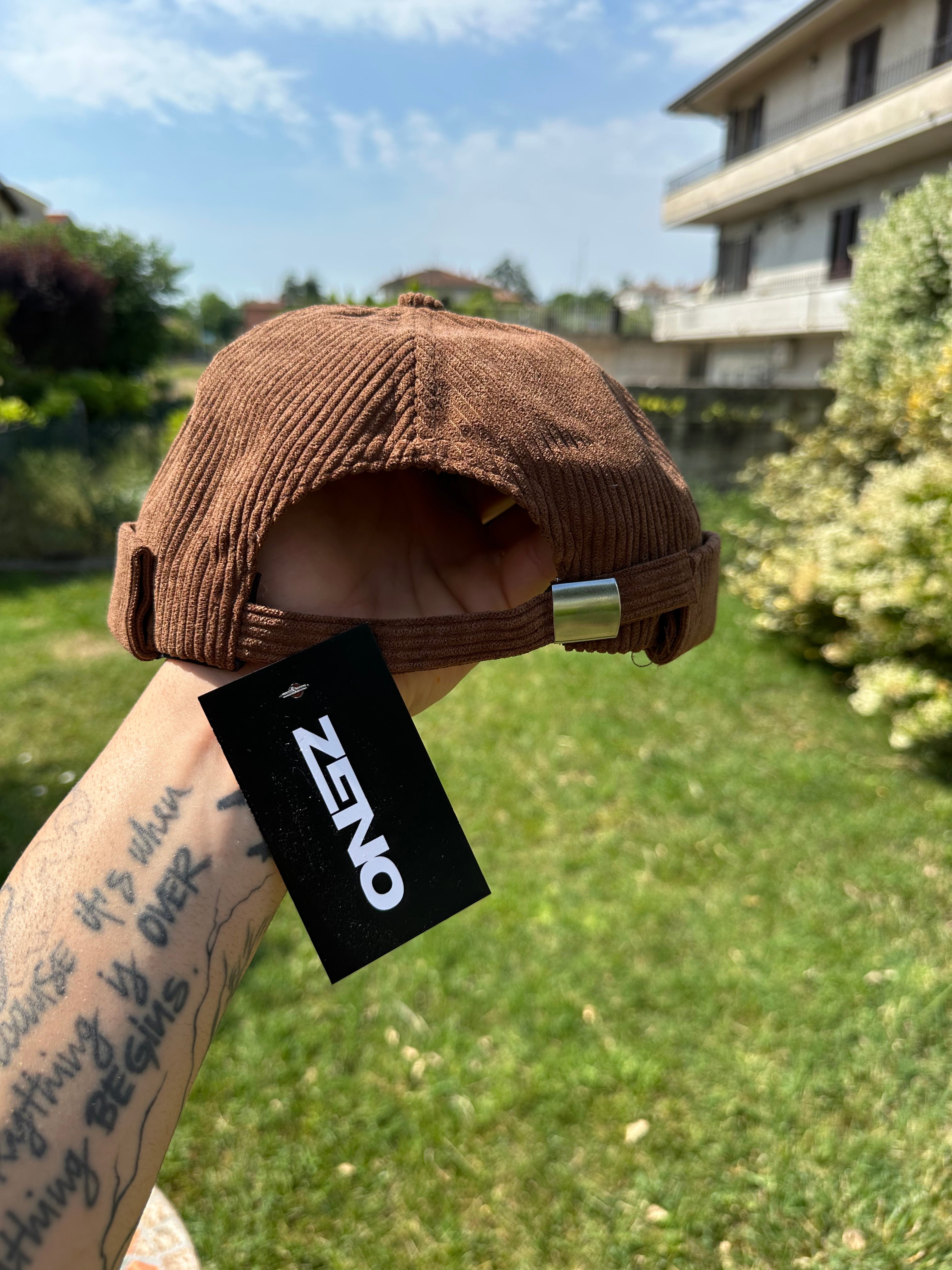 Cappello a coste Ricamato " NOPE, not today"