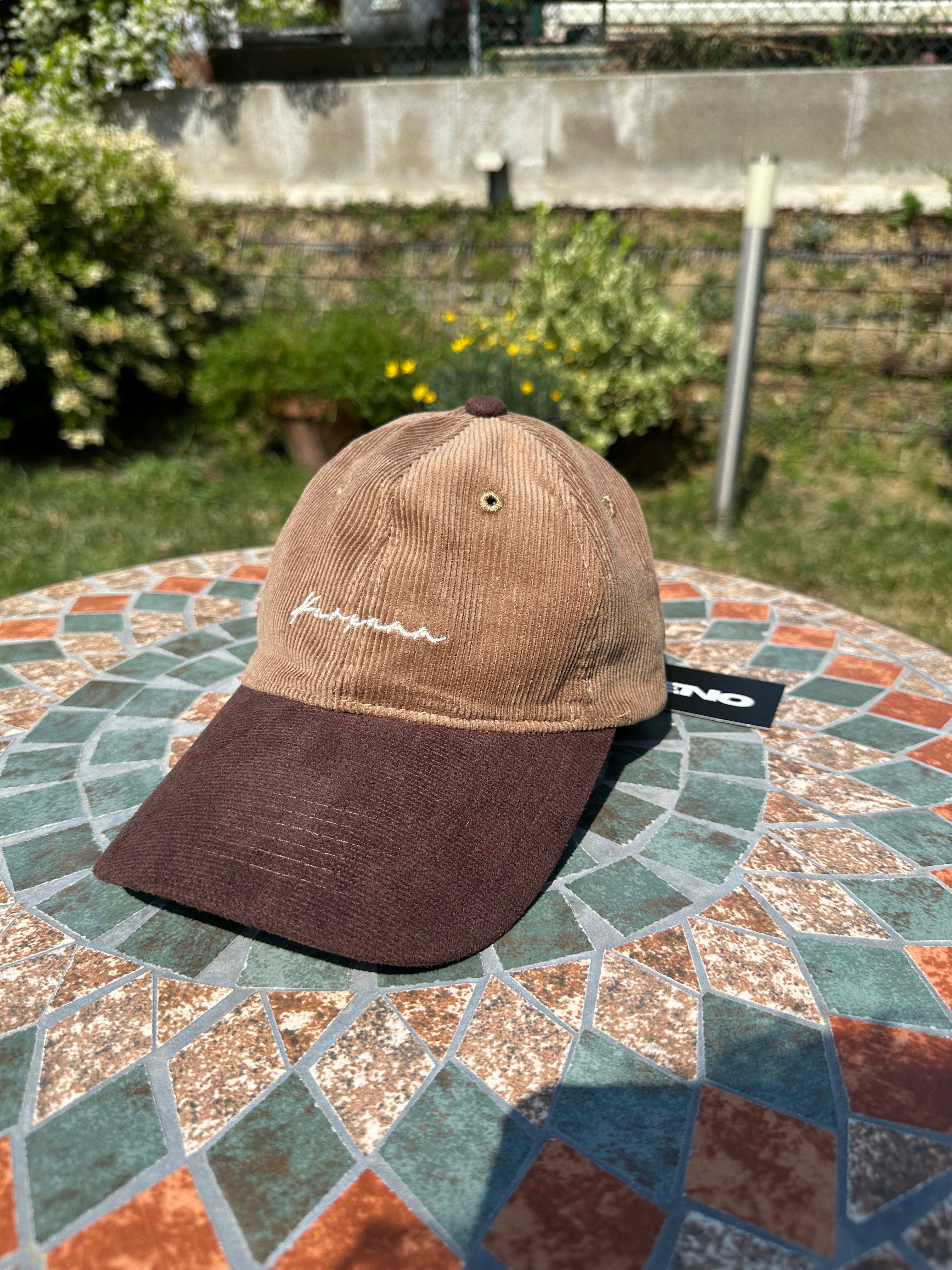 Cappello Vintage a Coste con ricamo