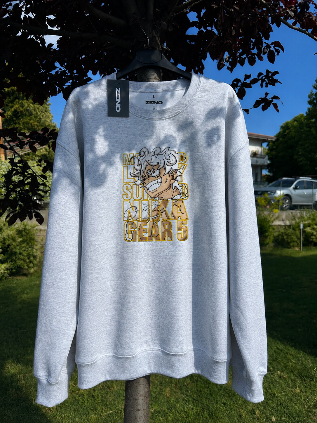 Felpa Premium con ricamo "Luffy Gear"