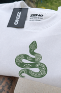 Felpa premium con ricamo "Serpente"