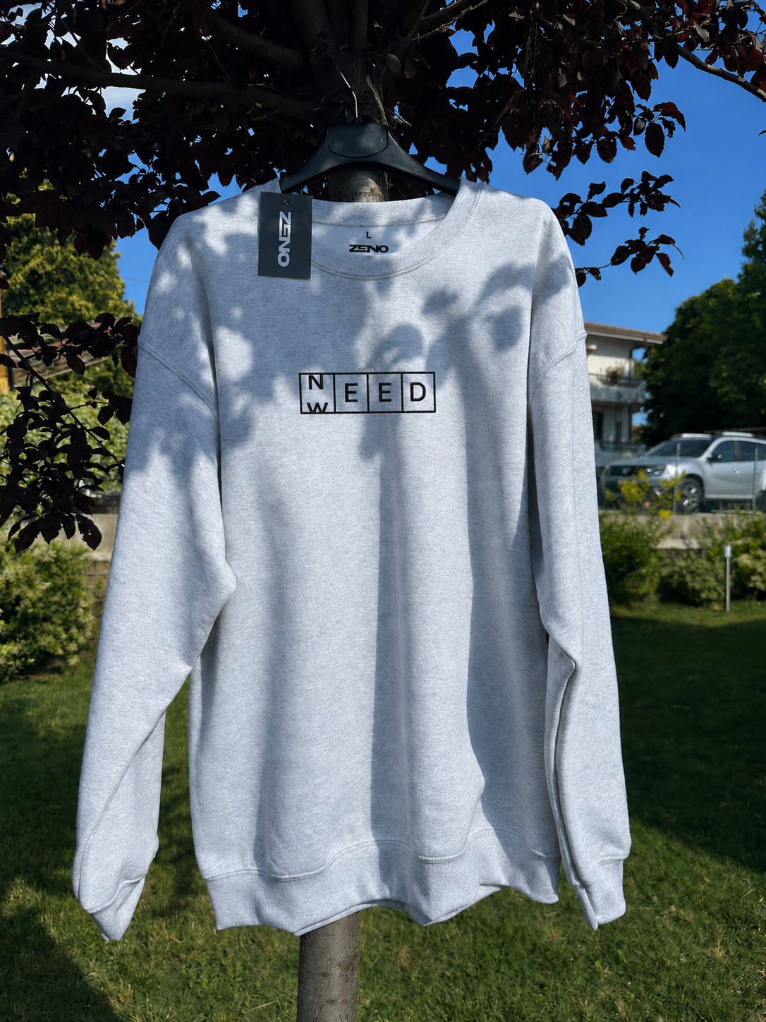 Felpa premium con ricamo "N/Weed"